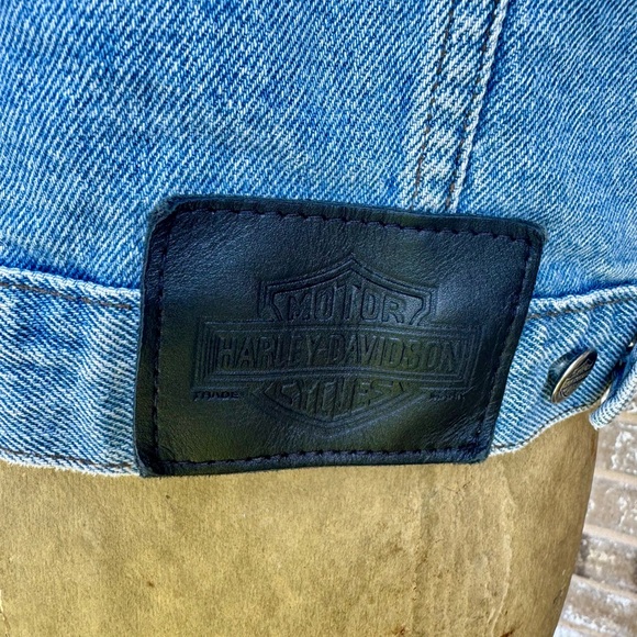 Harley-Davidson Blue Denim , medium women’s but it is unisex - Picture 4 of 5